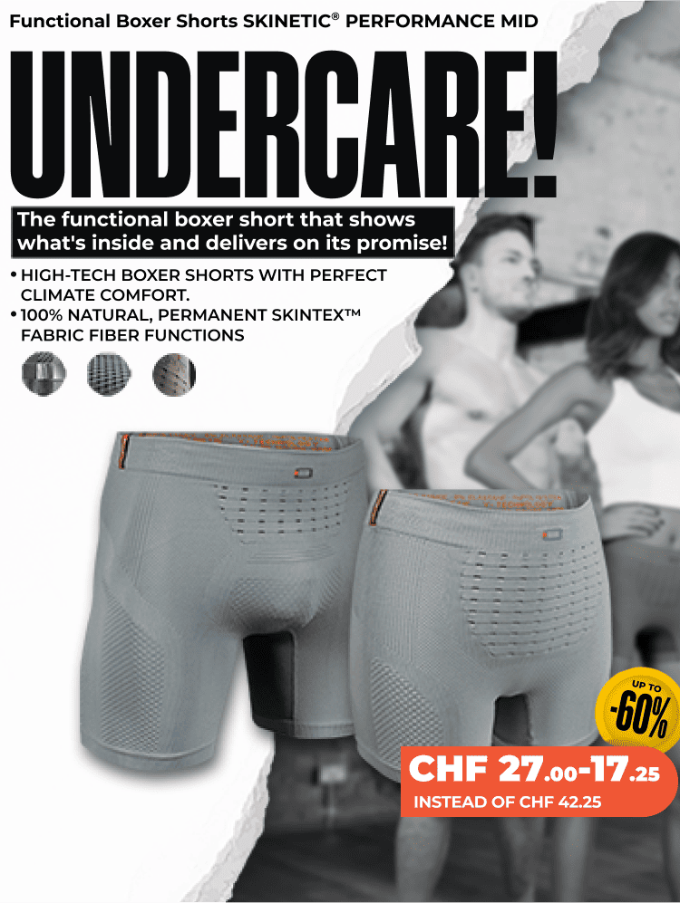Functional Boxer Shorts SKINETIC® PERFORMANCE MID - Men/Women