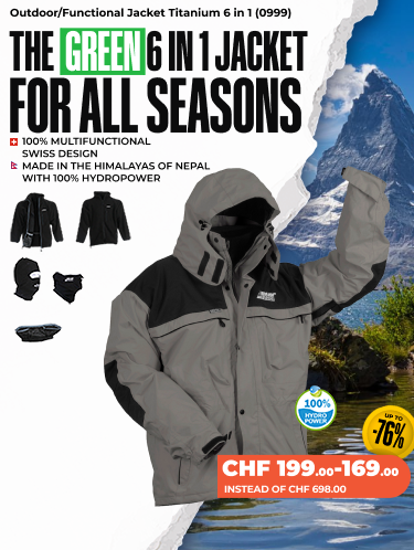 Outdoor/Functional Jacket TITANIUM 6IN1 (0999) - Men/Women