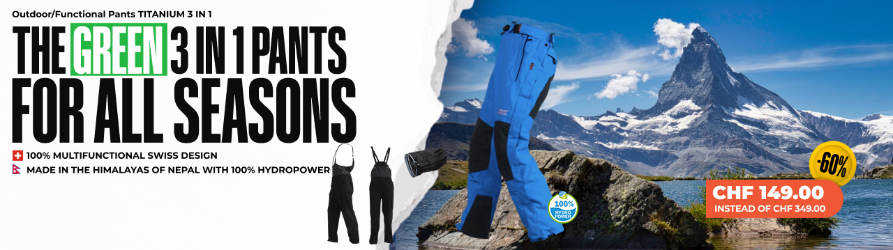 Outdoor/Functional Pants TITANIUM 3 IN 1 - Men/Women Outdoor/Functional Pants TITANIUM 3 IN 1 - Men/Women