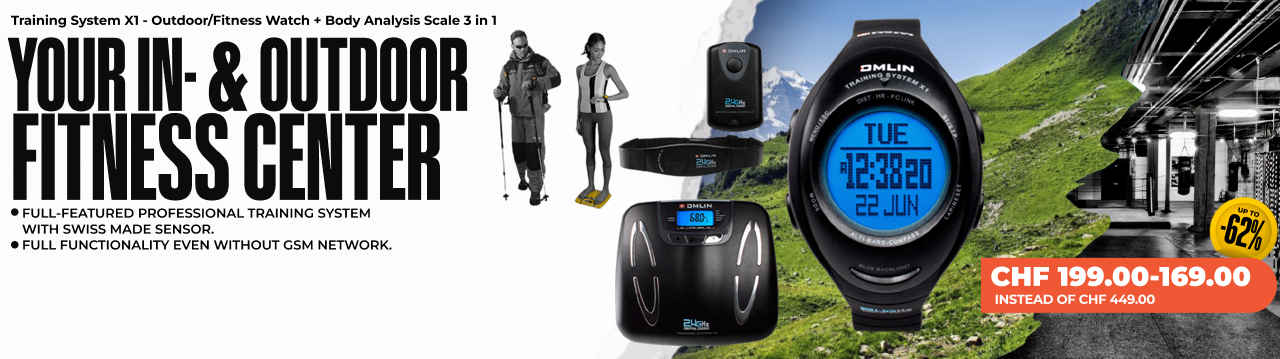 TRAINING SYSTEM X1 - Outdoor & Fitness Watch + Body Fitness/Analysis Balance 3 in 1 (+ Optional: GPS POD X-TENSION) TRAINING SYSTEM X1 - Outdoor & Fitness Watch + Body Fitness/Analysis Balance 3 in 1 (+ Optional: GPS POD X-TENSION)