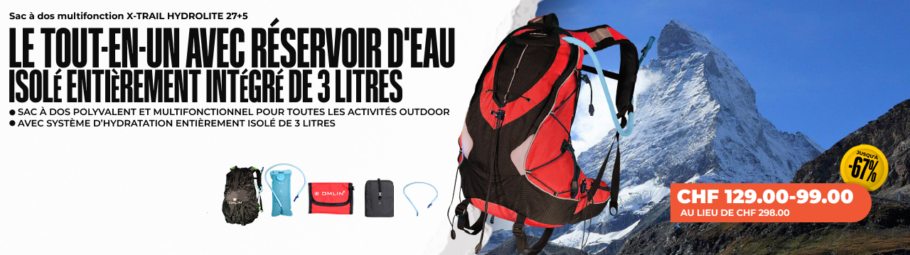 Sac à dos multifonction X-TRAIL HYDROLITE 27+5 Sac à dos multifonction X-TRAIL HYDROLITE 27+5