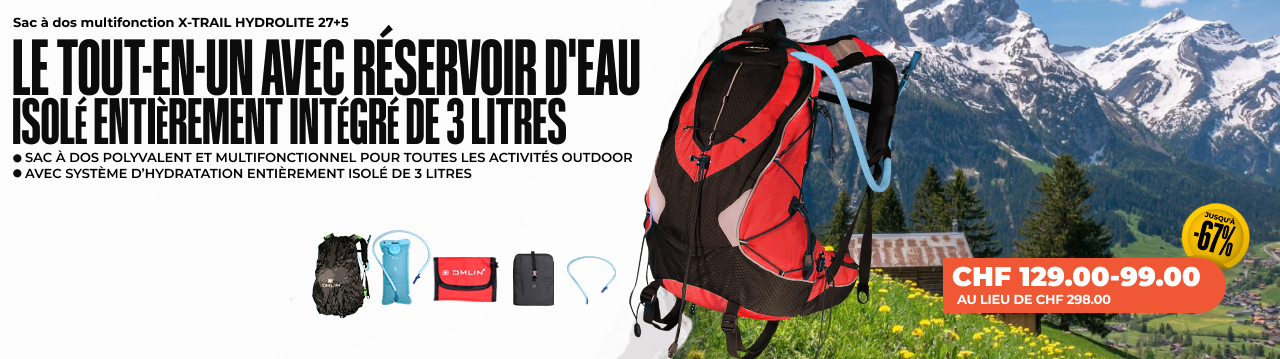 Sac à dos multifonction X-TRAIL HYDROLITE 27+5