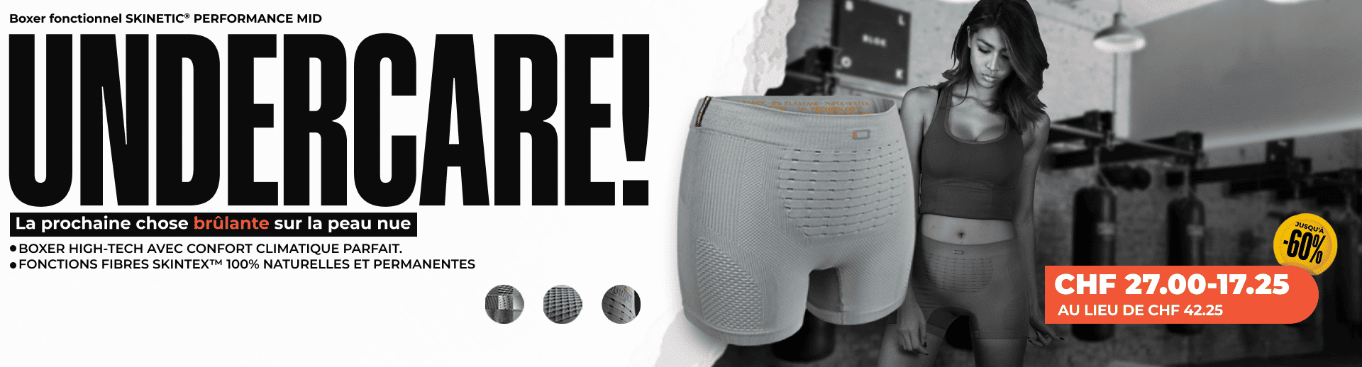 Boxer fonctionnel SKINETIC® PERFORMANCE MID - Femme Boxer fonctionnel SKINETIC® PERFORMANCE MID - Femme