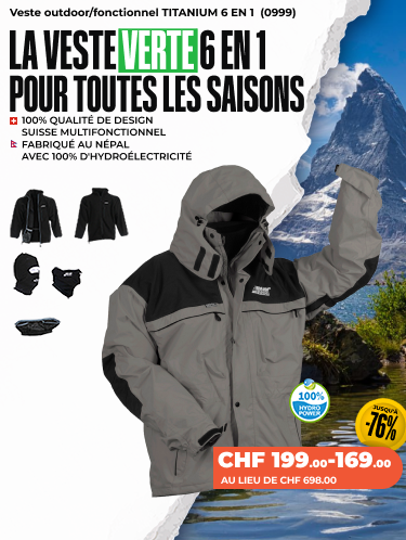 Veste outdoor/fonctionnel  TITANIUM 6 EN 1 (0999) - Homme/Femme
