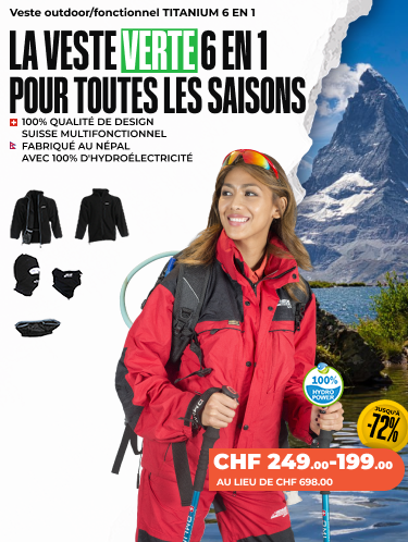 Veste outdoor/fonctionnel  TITANIUM 6 EN 1 - Femme