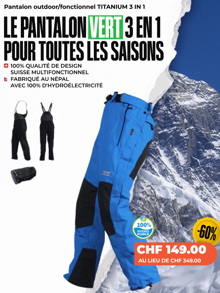 Pantalon outdoor/fonctionnel TITANIUM 3 IN 1 - Homme/Femme Pantalon outdoor/fonctionnel TITANIUM 3 IN 1 - Homme/Femme