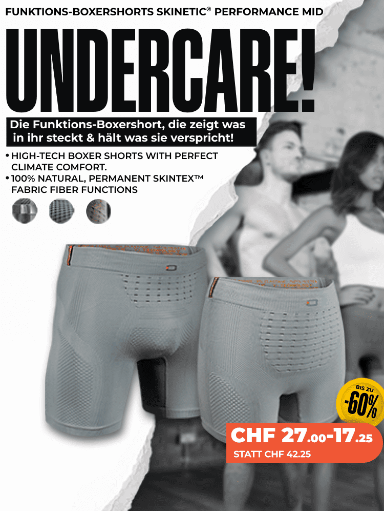 Funktions-Boxershorts SKINETIC® PERFORMANCE MID - Herren/Damen
