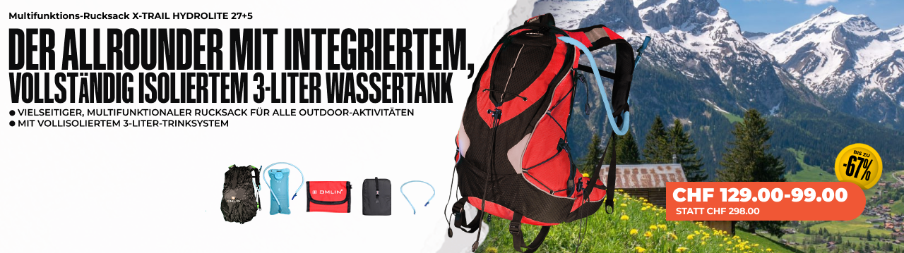 Multifunktions-Rucksack X-TRAIL HYDROLITE 27+5