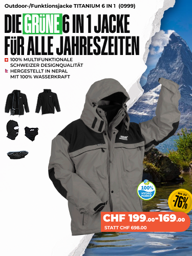 Outdoor/Funktionsjacke TITANIUM 6IN1 (0999) - Herren/Damen