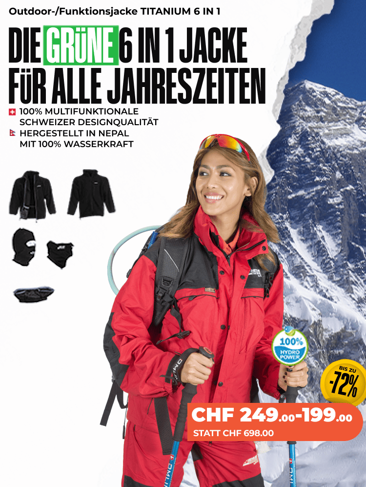 Outdoor/Funktionsjacke TITANIUM 6 IN 1 - Damen