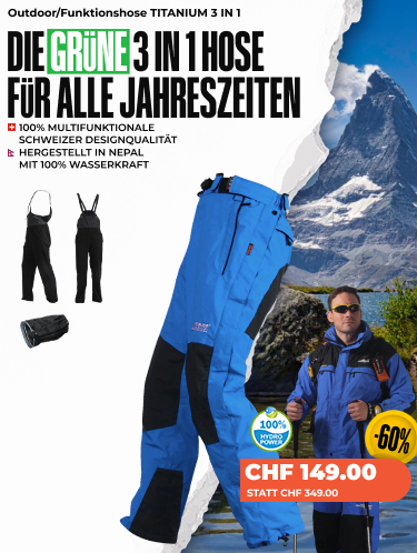 Outdoor-/Funktionshose TITANIUM 3 IN 1 - Herren