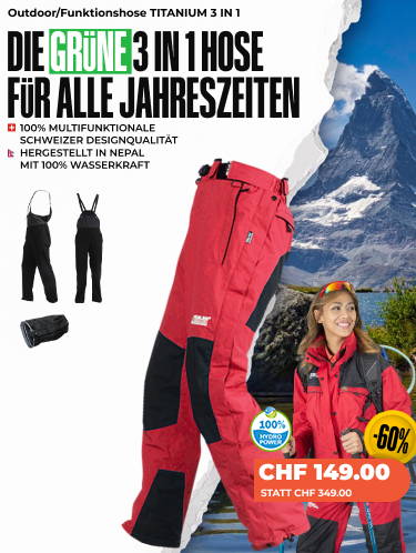 Outdoor-/Funktionshose TITANIUM 3 IN 1 - Damen