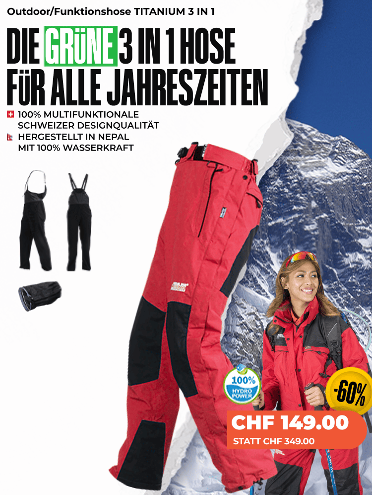 Outdoor-/Funktionshose TITANIUM 3 IN 1 - Damen