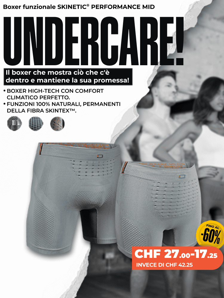 Boxer funzionale SKINETIC® PERFORMANCE MID - Uomo/Donna Boxer funzionale SKINETIC® PERFORMANCE MID - Uomo/Donna