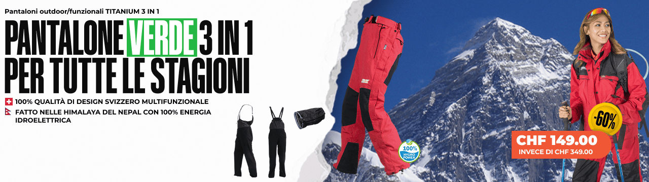 Pantaloni outdoor/funzionali TITANIUM 3 IN 1 - Donna Pantaloni outdoor/funzionali TITANIUM 3 IN 1 - Donna